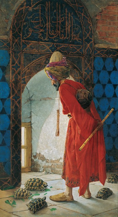 El entrenador de tortugas de Osman Hamdi Bey